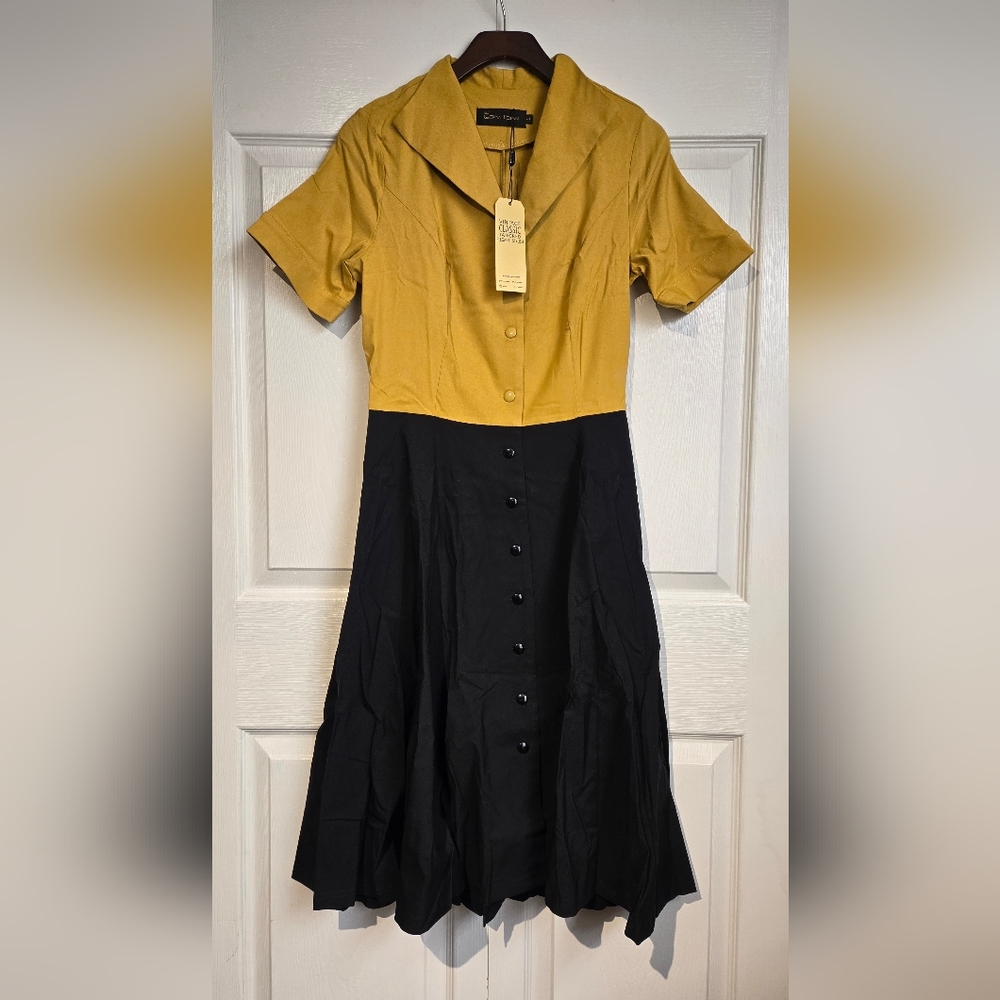 Gown Town Fit‎ And Flare 50's Style Dress